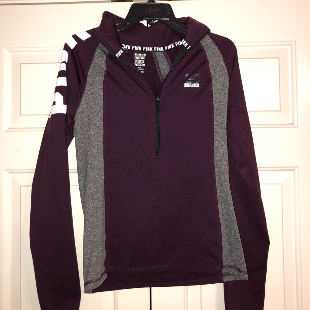 VS Pink half zip jacket!